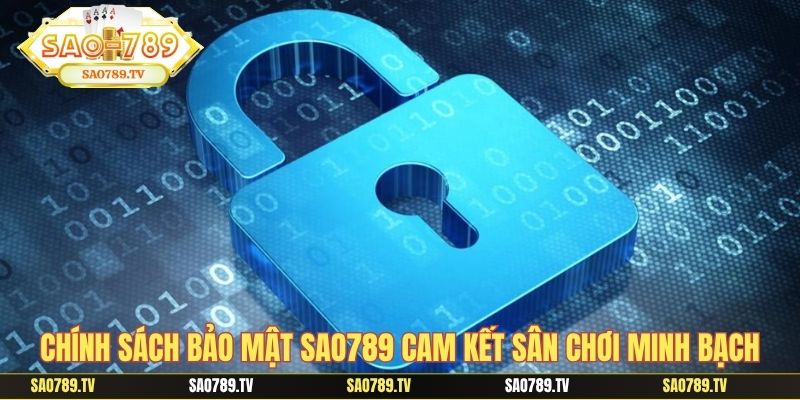 Chính sách bảo mật Sao789 cam kết sân chơi minh bạch